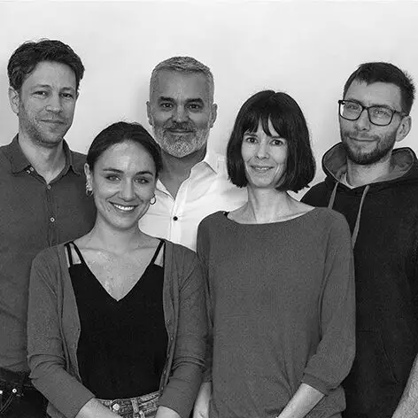 Anielle Peterhans, Oliver Zihlmann, Simone Rau, Patrick Meier und Seb Broschinski